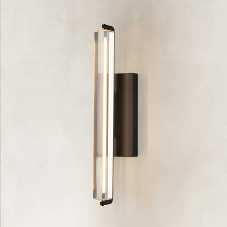 Elen Crystal Single Wall Sconce 19"H