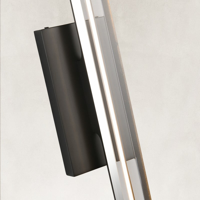 Elen Crystal Single Wall Sconce 19"H