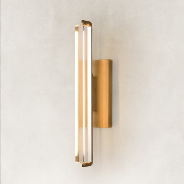 Elen Crystal Single Wall Sconce 19"H