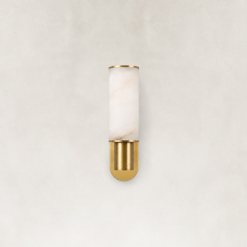 Eloria Alabaster Wall Sconce 14"H