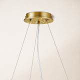 Forest Glow Crystal Round Chandelier 30"