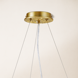 Forest Glow Crystal Round Chandelier 40"