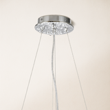 Forest Glow Crystal Round Chandelier 40"
