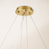 Forest Glow Modern Crystal Rectangle Chandelier 55"W