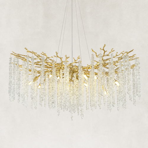 Frost Tree Branch Crystal Chandelier 40