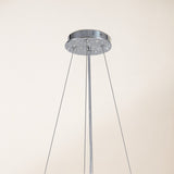 Frostray Crystal Branch Halo Chandelier 48"D