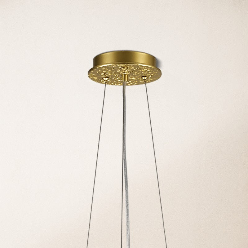 Frostray Crystal Branch Halo Chandelier 48"D