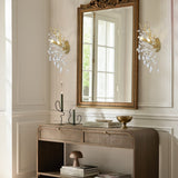 Frostray Crystal Branch Wall Sconce 10"H