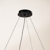 Frostray Crystal Cascade Branch Round Chandelier 40"