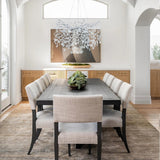 Frostray Crystal Cascade Branch Round Chandelier 30"