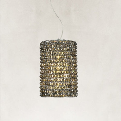 Glint Beads Pendant Lights Smoke Clear 12