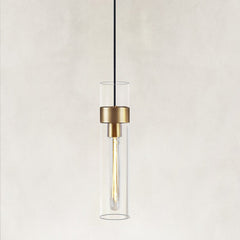 Linea Glass Tube Pendant 5