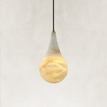 Luma Alabaster Pendant 6"D