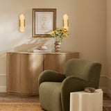 Luma Alabaster Wall Sconce 13.8H