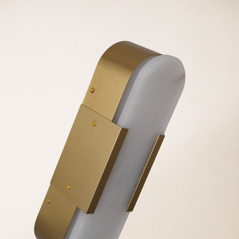Luma Alabaster Wall Sconce 13.8H