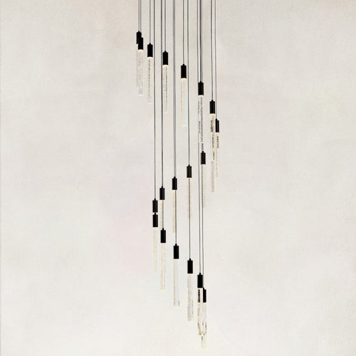 Lumora Cascade High Ceiling Chandelier 20