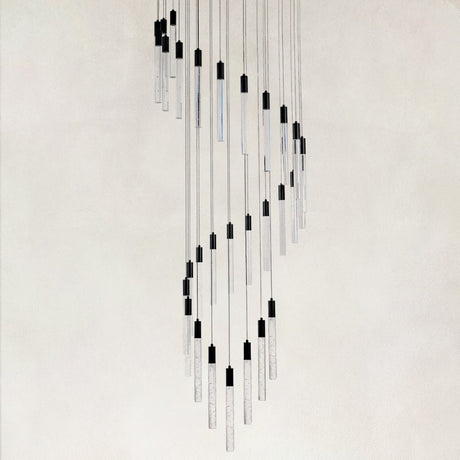 Lumora Cascade High Ceiling Chandelier 24"D