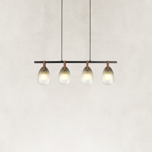 Maris Scallop Glass Chandelier 37.4