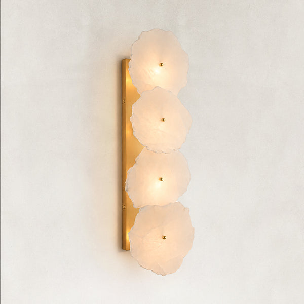 Mira Alabaster Wall Sconce 21"H