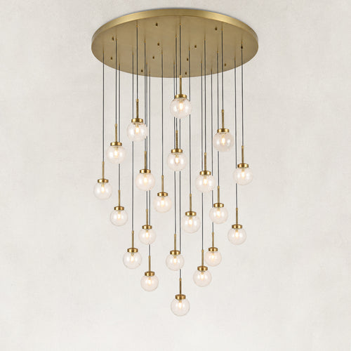Mirelle Seeded Glass Chandelier 47