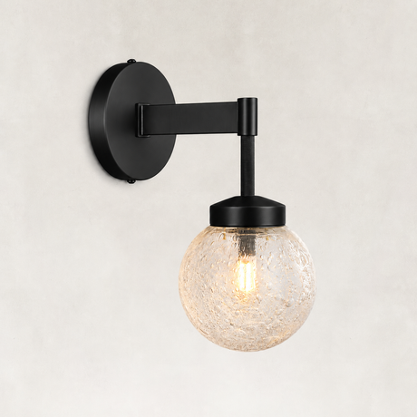 Mirelle Seeded Glass Wall Sconce 11"H