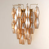 Oris Drop Glass Wall Sconce 19.6"H