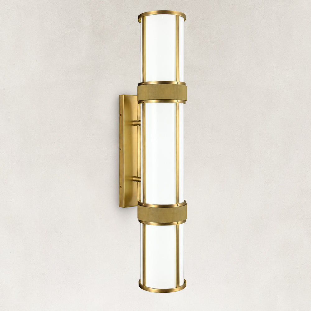 Orlisse Acrylic Cylinder Wall Sconce 37"H