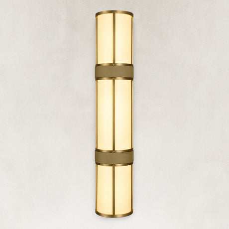 Orlisse Acrylic Cylinder Wall Sconce 37"H
