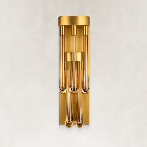 Orvelle Crystal Tubular Wall Sconce 25