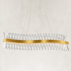 Prisma Crystal Rectangular Chandelier 47