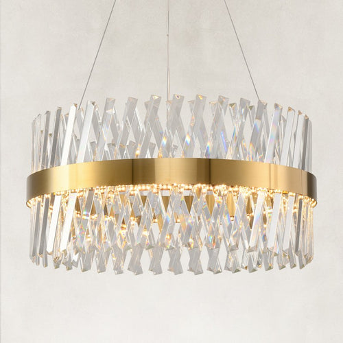 Prisma Crystal Round Chandelier 24