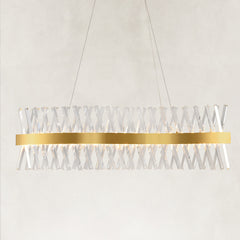Prisma Crystal Rectangular Chandelier 40