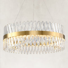 Prisma Crystal Round Chandelier 32