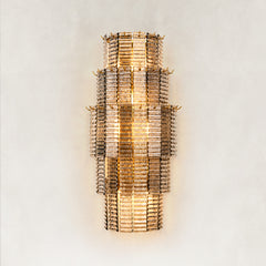Renee Smoke Glass Wall Sconce 30