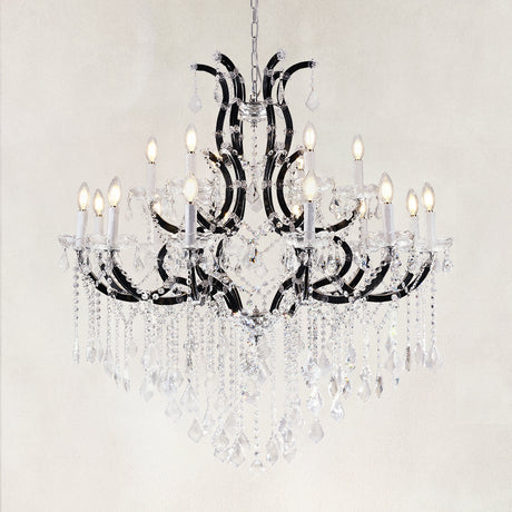 Rocelle Crystal Classical Round Chandelier 48"D