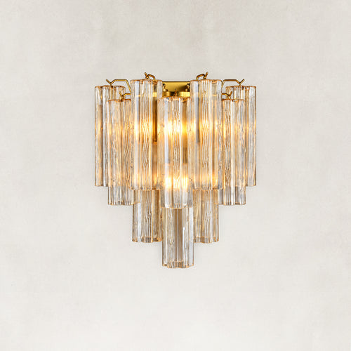 Rova Fluted Glass Wall Sconce 15