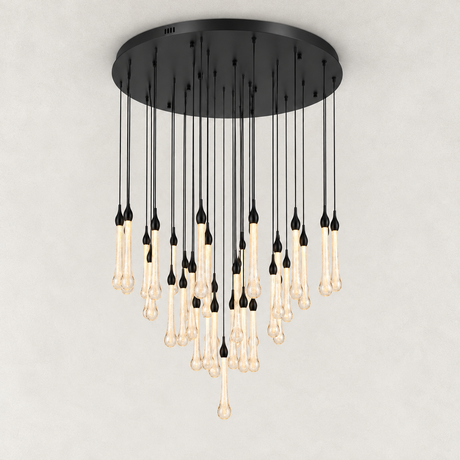 Selune Crystal Cascade Chandelier 48"D
