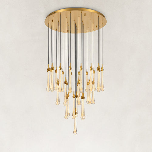 Selune Crystal Cascade Chandelier 36