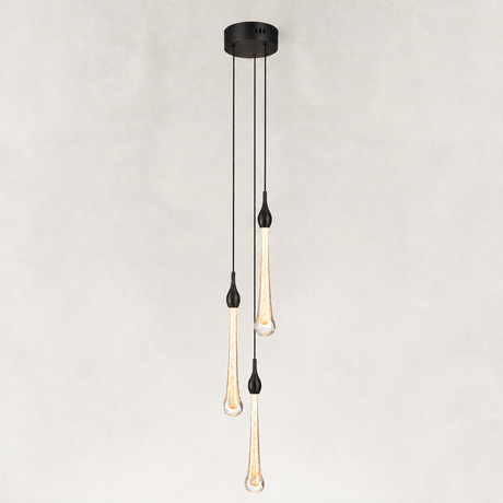Selune Crystal Drop Multi-Light Pendant 5"D