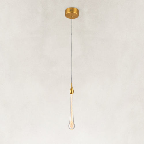 Selune Crystal Drop Pendant 15