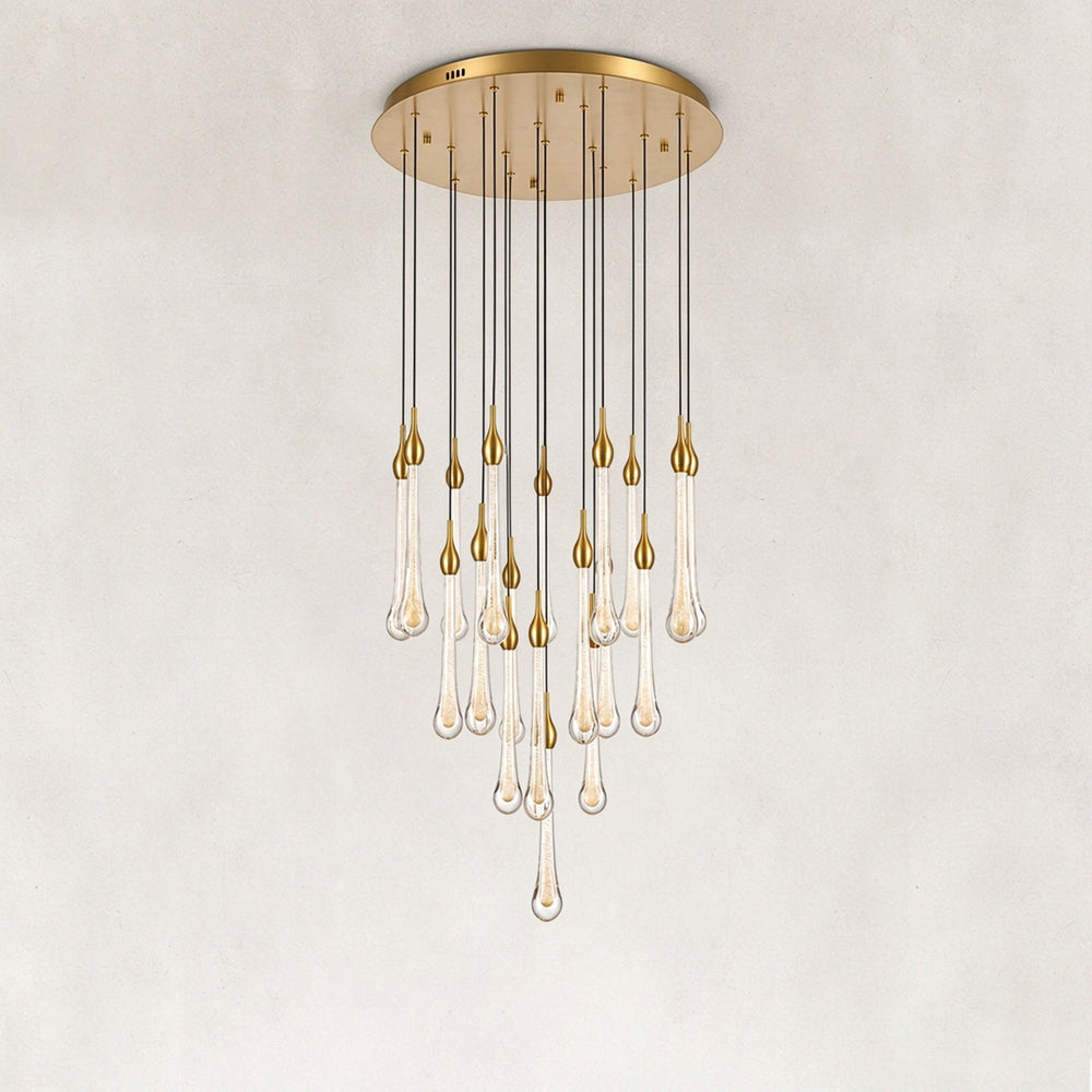 Selune Crystal Cascade Chandelier 24"D