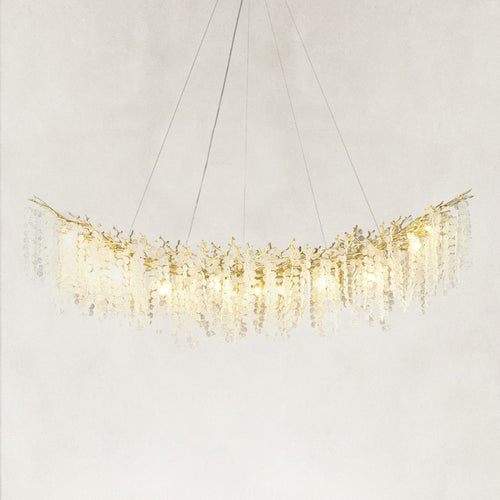 Shira Crystal Tree Branch Linear Chandelier 72