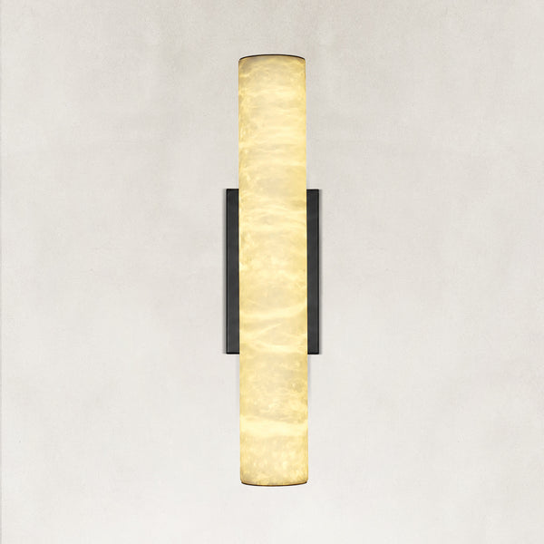Sylva Palladian Alabaster Wall Sconce 20"H