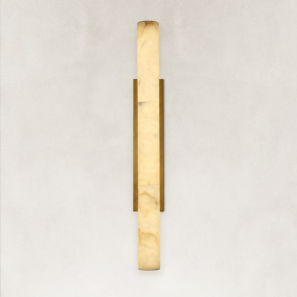 Sylva Palladian Alabaster Wall Sconce 36"H