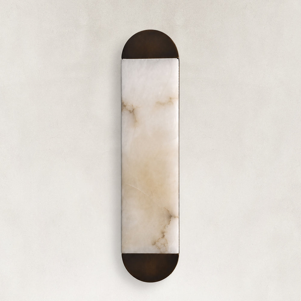 Varelle Alabaster Wall Sconce 22.4"H