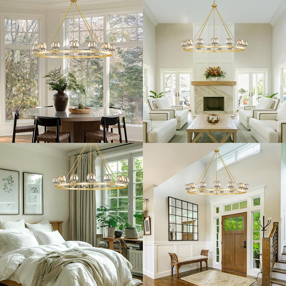 Vellu Round Chandelier 59"D