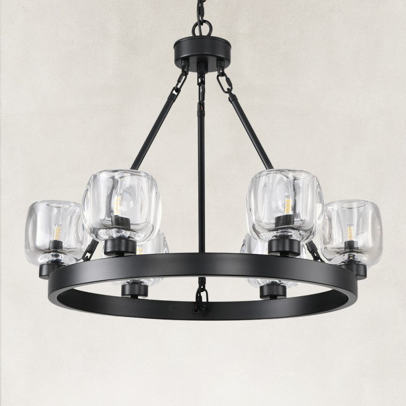 Vellu Round Chandelier 24"D