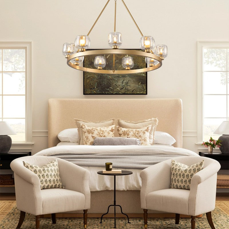 Vellu Round Chandelier 36"D