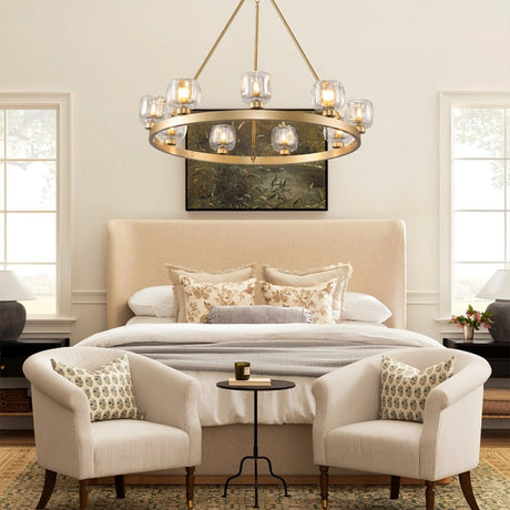 Vellu Round Chandelier 36"D