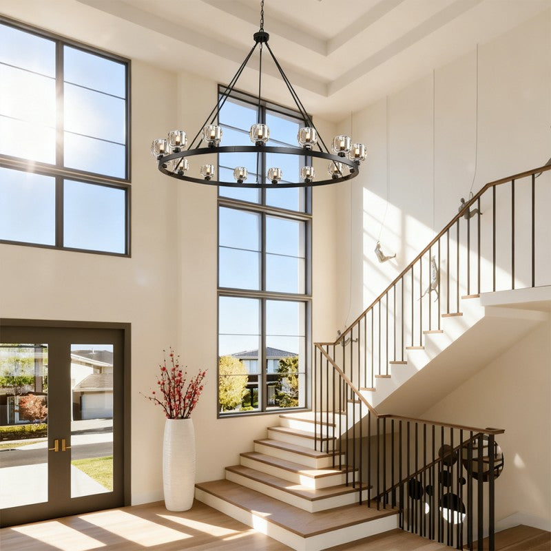 Vellu Round Chandelier 59"D